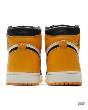 JDN Leather Perforated-Toe High Trainer