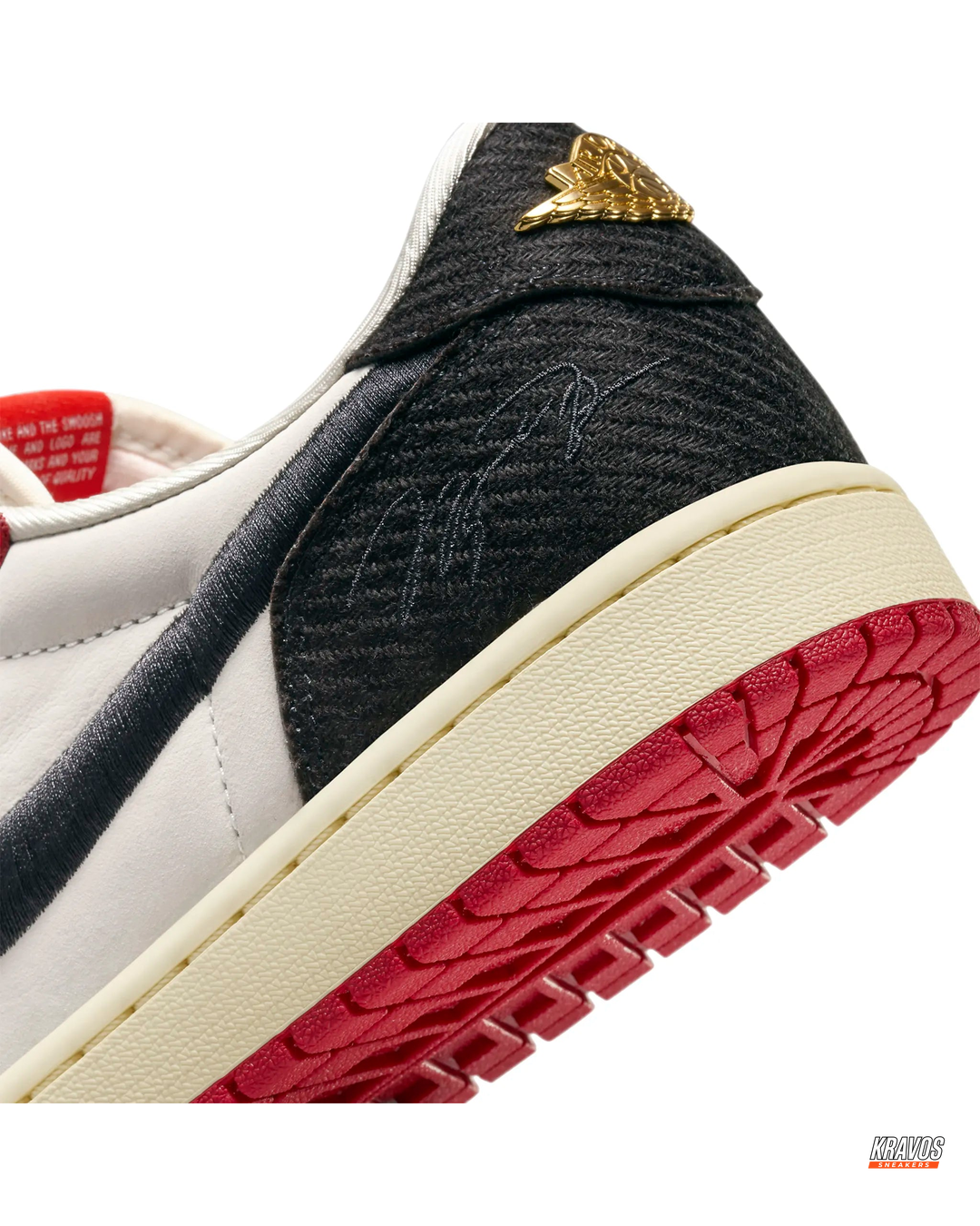 JDN Leather Satin-Panel Court Trainer