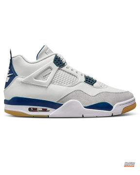 JDN Leather Suede Gum-Sole Mid Trainer