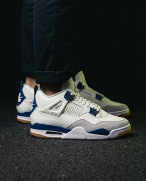 JDN Leather Suede Gum-Sole Mid Trainer
