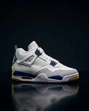 JDN Leather Suede Gum-Sole Mid Trainer