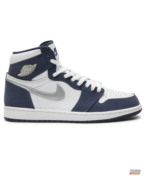 JDN Leather Wings-Badge High Trainer