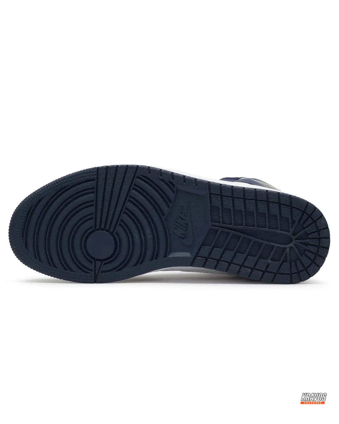 JDN Leather Wings-Badge High Trainer