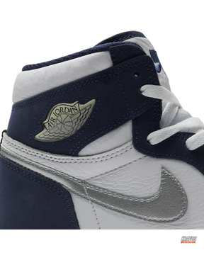 JDN Leather Wings-Badge High Trainer