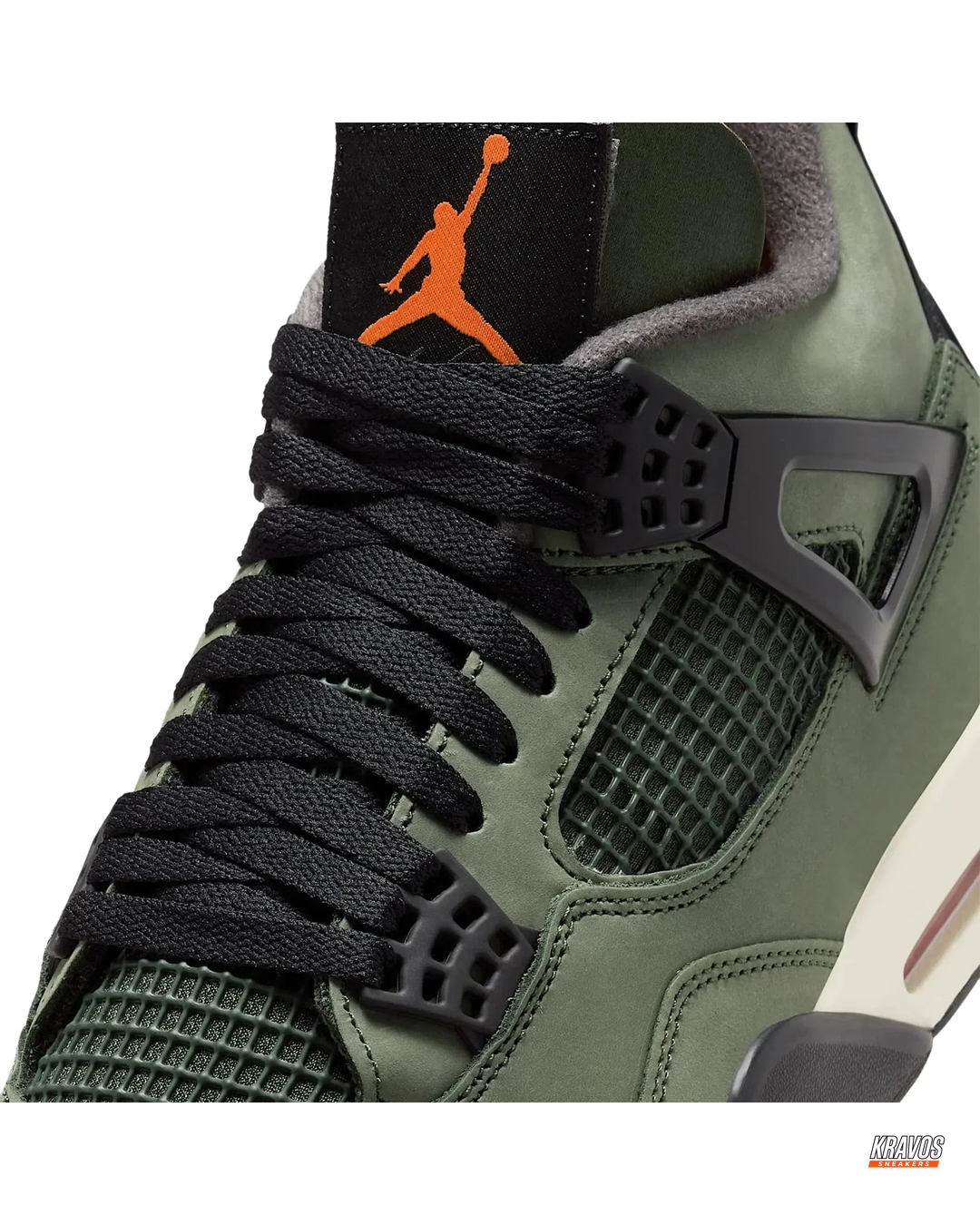 JDN Nubuck Mesh-Panelled Mid Trainer