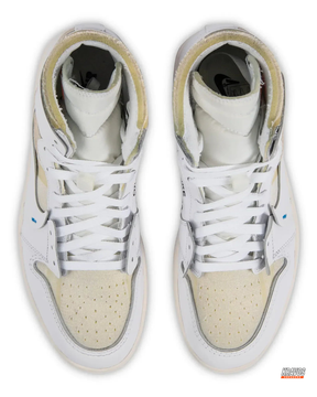 JDN Preloved Leather Deconstructed Panelled High-Top