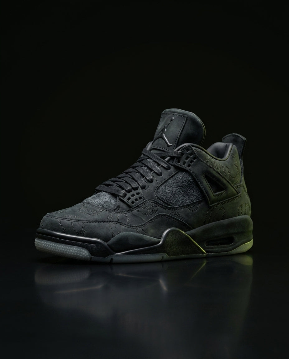 JDN Suede Textured Mid Basketball Trainer