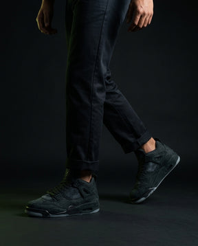 JDN Suede Textured Mid Basketball Trainer