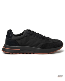 LP Suede Panelled Chunky Runner Black Gum #blackgum