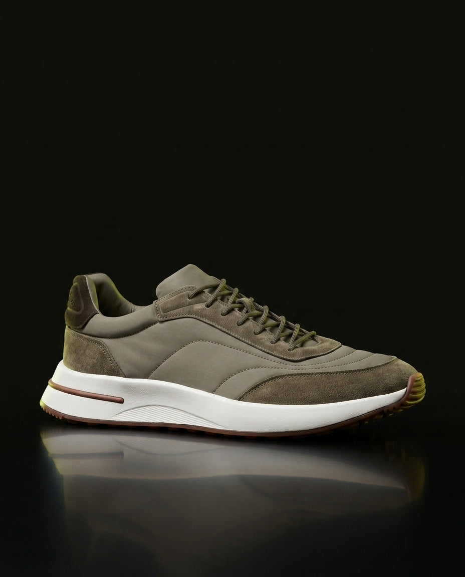 LP Suede Panelled Chunky Runner