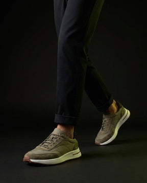 LP Suede Panelled Chunky Runner
