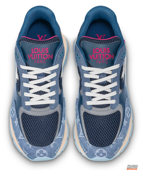 LV Denim Panelled Chunky Runner