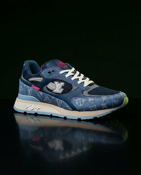 LV Denim Panelled Chunky Runner