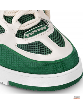 LV Leather Mesh Panelled Skate Trainer