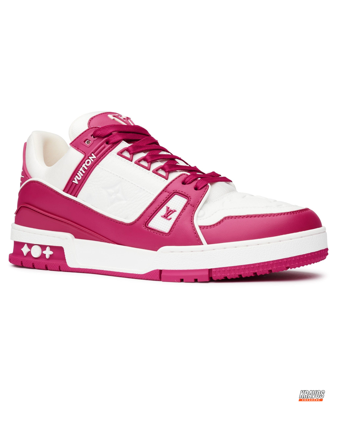 LV Leather Padded-Tongue Court Trainer