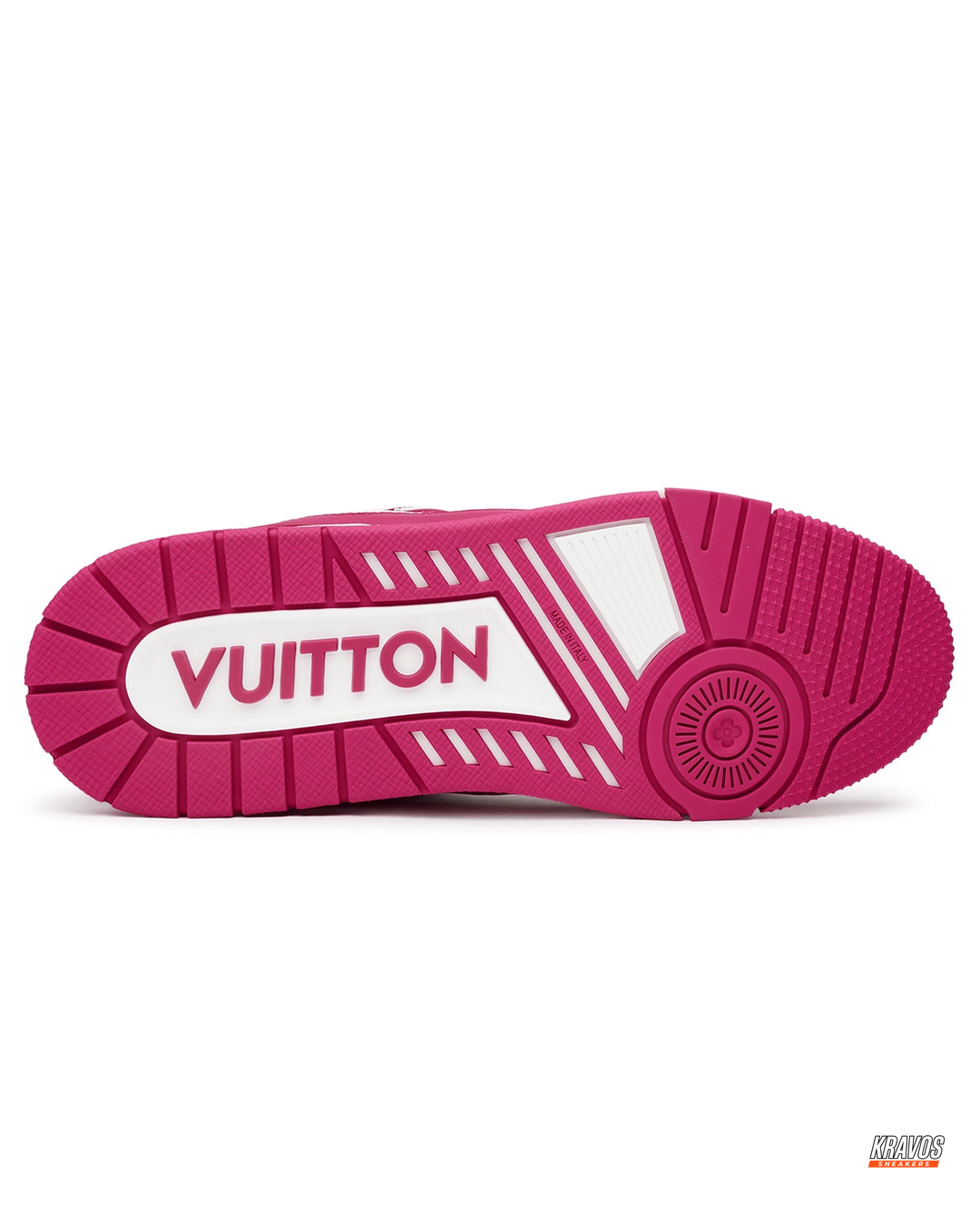 LV Leather Padded-Tongue Court Trainer