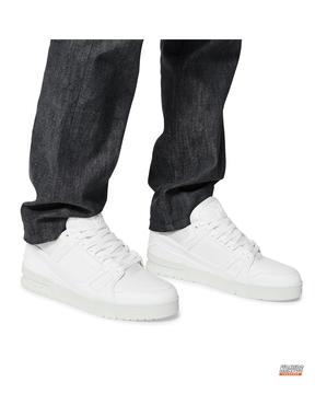 LV Leather Panelled Chunky Trainer
