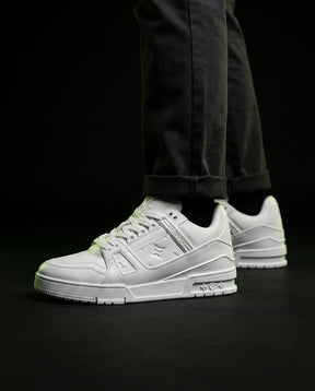 LV Leather Panelled Chunky Trainer