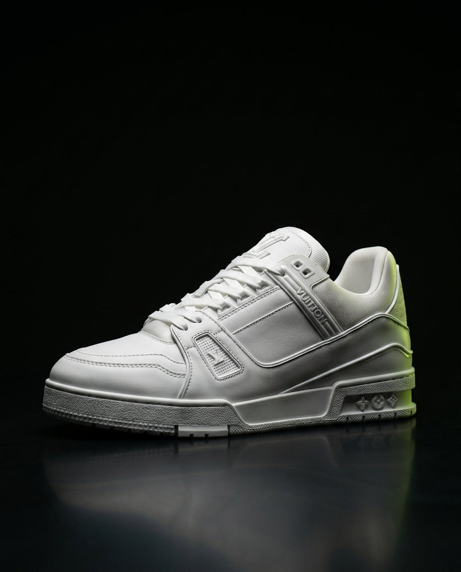 LV Leather Panelled Chunky Trainer