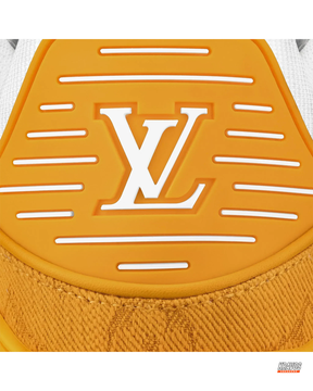 LV Leather Panelled Monogram Trainer