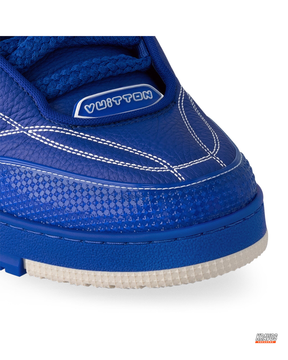 LV Leather Panelled Skate Trainer