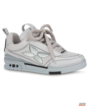 LV Leather Panelled Skate Trainer