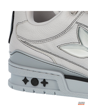 LV Leather Panelled Skate Trainer