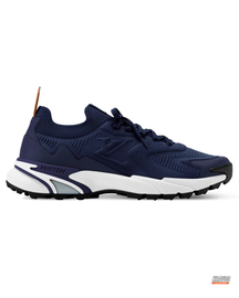 LV Mesh Lugged-Sole Trail Runner Navy White #navywhite