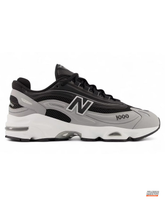 NB 1000 Mesh Layered Runner Black Grey White #blackgreywhite