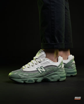 NB 1000 Mesh Layered Runner Green White Grey