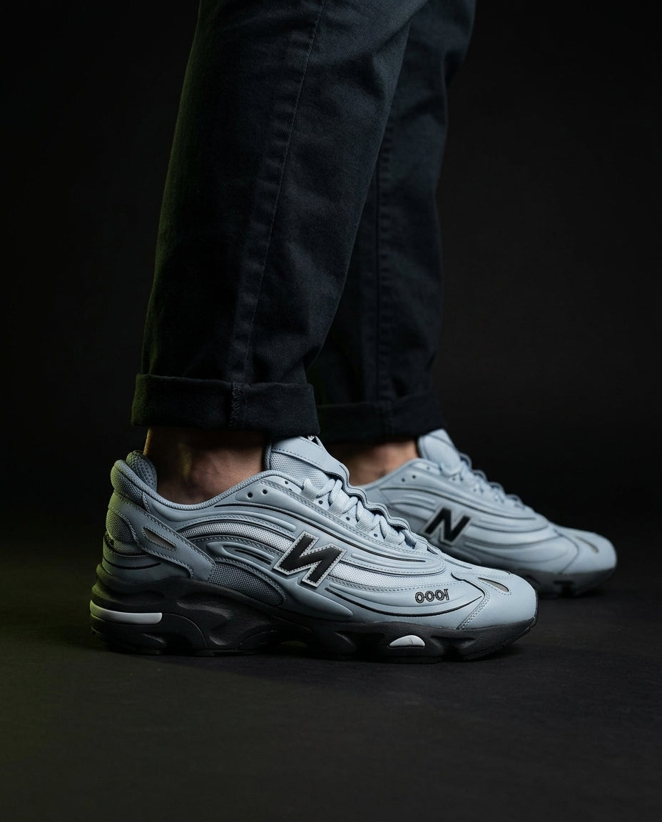 NB 1000 Mesh Layered Runner Grey Black