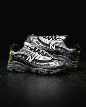 NB 1000 Mesh Layered Runner Grey Silver Black