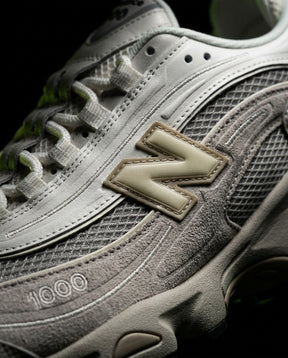 NB 1000 Mesh Layered Runner Grey White Cream