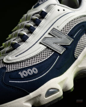 NB 1000 Mesh Layered Runner Navy White Grey