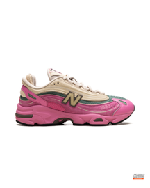 NB 1000 Mesh Layered Runner Pink Cream Green #pinkcreamgreen