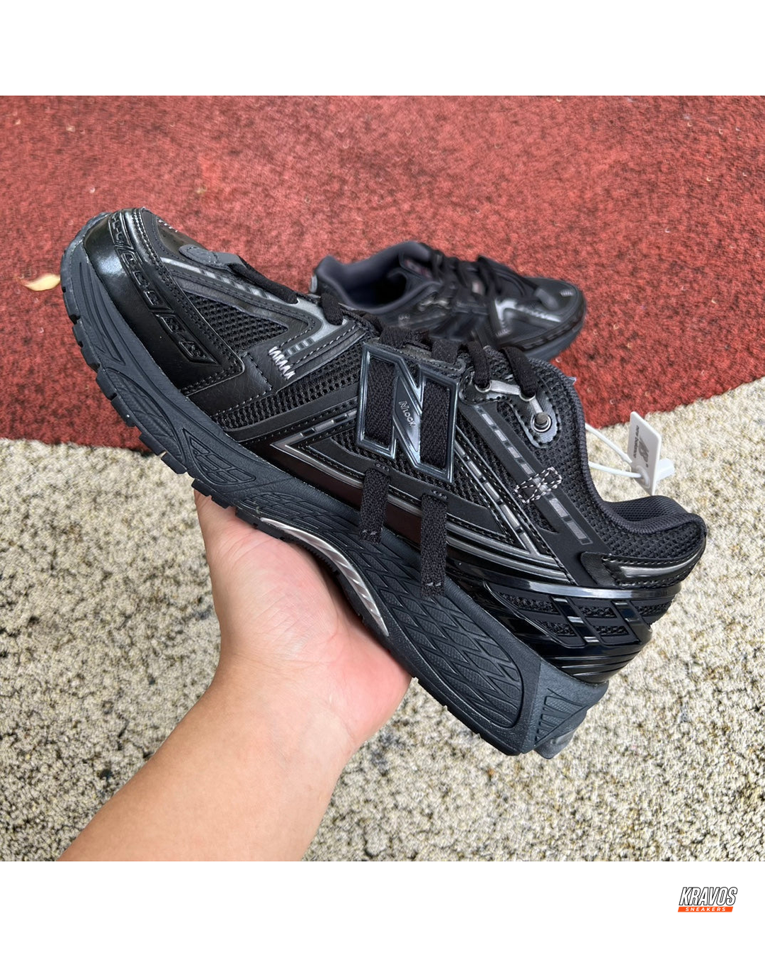 NB 1906A Mesh Layered Chunky Runner
