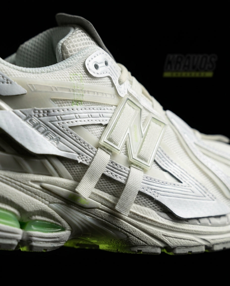 NB 1906A Mesh Layered Chunky Runner White Green