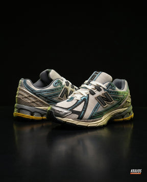 NB 1906R Mesh Layered Chunky Runner Cream Grey Teal