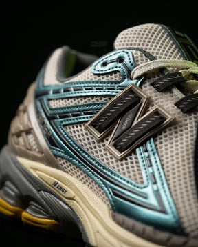 NB 1906R Mesh Layered Chunky Runner Cream Grey Teal