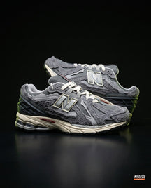 NB 1906R Mesh Layered Chunky Runner Grey Cream
