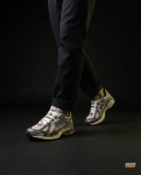 NB 1906R Mesh Layered Chunky Runner Grey Purple Cream