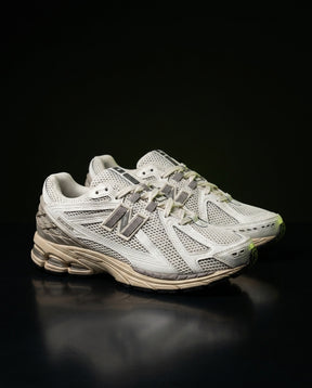 NB 1906R Mesh Layered Chunky Runner White Grey Tan