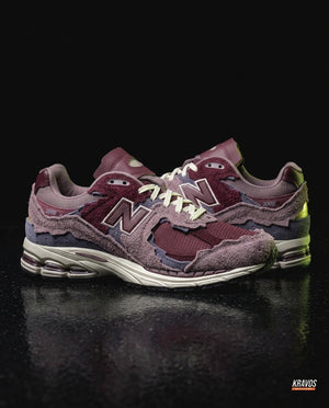 Burgundy Grey