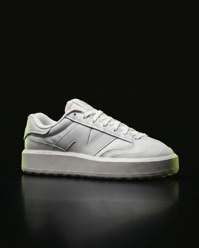 NB 302 Leather Platform Court Trainer
