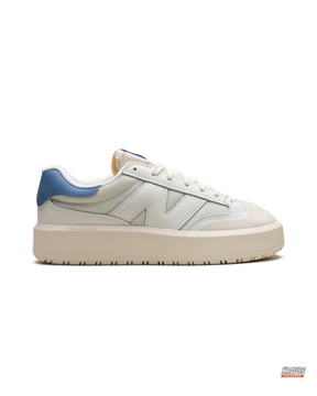 NB 302 Leather Platform Court Trainer