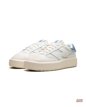 NB 302 Leather Platform Court Trainer