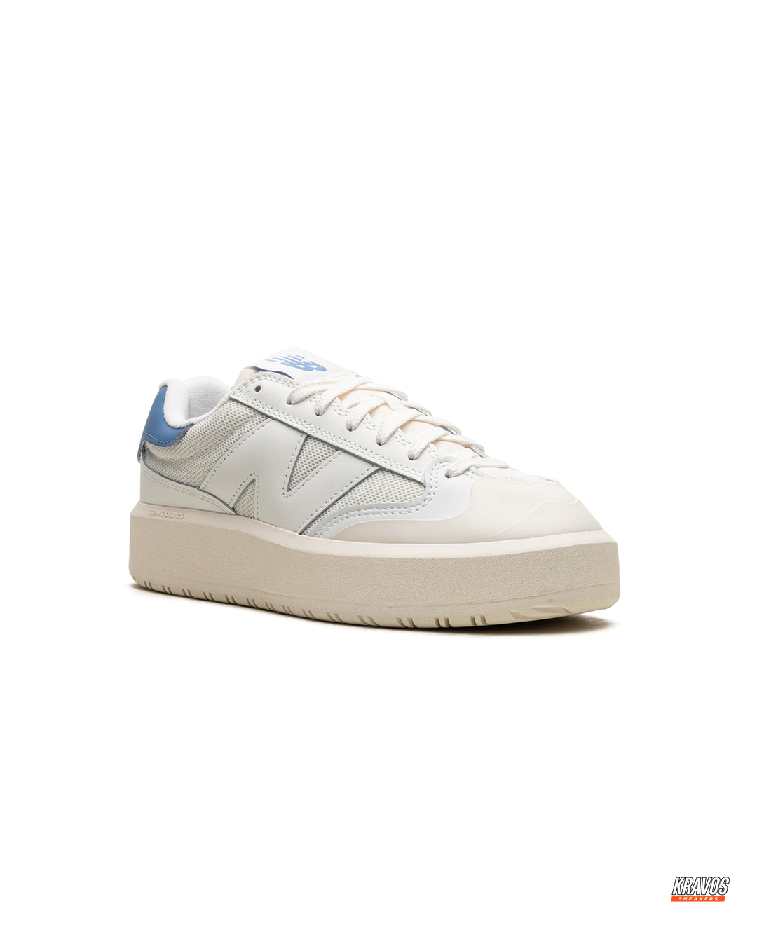 NB 302 Leather Platform Court Trainer