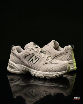 NB 530 Mesh Panelled Retro Runner Cream Beige Cream