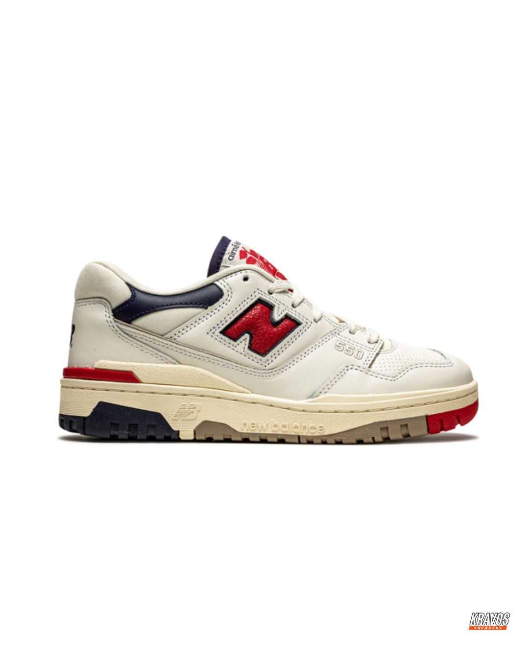 NB 550 Perforated Chunky Sole Trainer