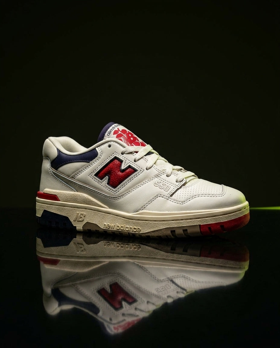 NB 550 Perforated Chunky Sole Trainer